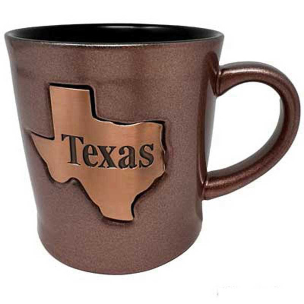 TX ROSE GOLD MUG
